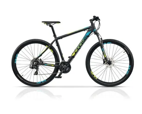 BICICLETA CROSS GRX 7 HDB 29" 2021 Verde/Albastru
