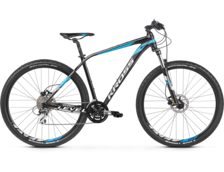Bicicletă Kross Level 2.0 29" Black Blue White