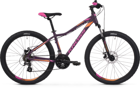 Bicicletă Kross Lea 3.0D 27,5" Purple Pink Orange