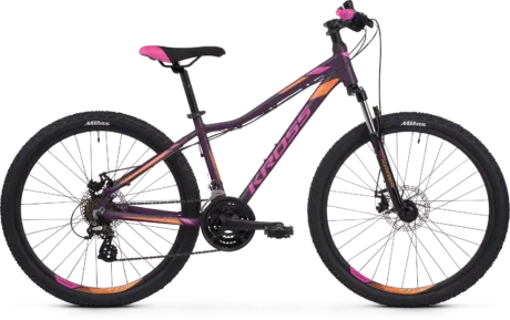 Bicicletă Kross Lea 3.0D 27,5" Purple Pink Orange