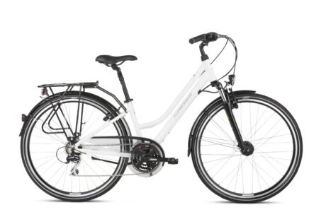 Bicicletă Kross Trans 3.0 D 28" White Grey 2022