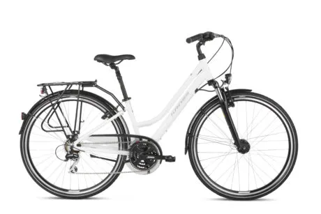 Bicicletă Kross Trans 3.0 D 28" White Grey 2022