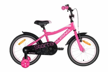 Bicicletă Alpina Starter Pink 16"