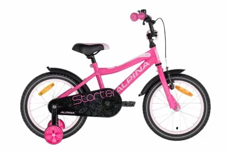 Bicicletă Alpina Starter Pink 16"