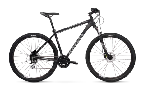 Bicicletă Kross Hexagon 6.0 Black-Silver 27.5" 2022