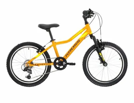 Bicicletă Kross Level Mini 20" Yellow Black 2022