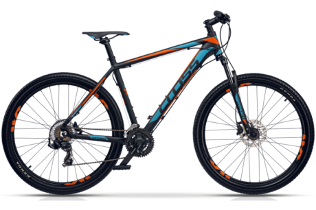 BICICLETA CROSS GRX 7 HDB 29" Portocaliu Albastru Negru