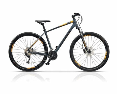 Bicicletă Cross Fusion 9 29" Gri portocaliu