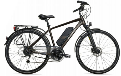 Bicicletă E-bike Kross Hybrid ZZ Brown/Grey matte