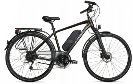 Bicicletă E-bike Kross Hybrid ZZ Brown/Grey matte