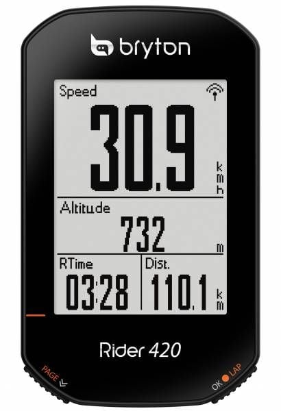 Kilometraj Bryton Rider 420E GPS
