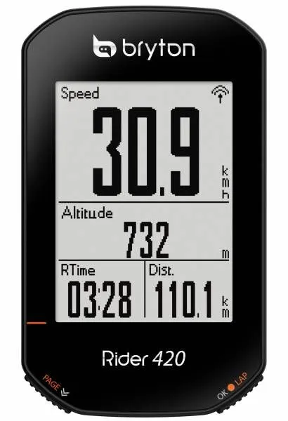Kilometraj Bryton Rider 420E GPS