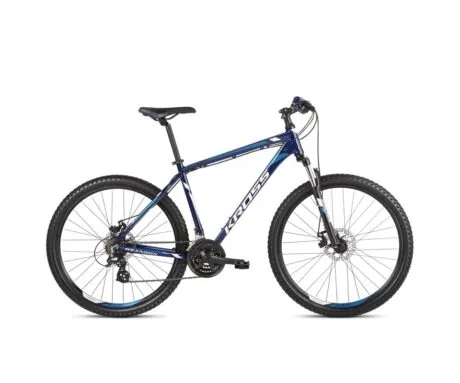 Bicicletă Kross Hexagon 3.0 26" Navy Blue Blue White