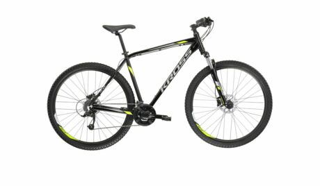 Bicicletă Kross Hexagon 5.0 29" Black Lime Grey MS