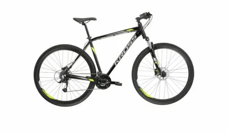 Bicicletă Kross Hexagon 5.0 29" Black Lime Grey MS