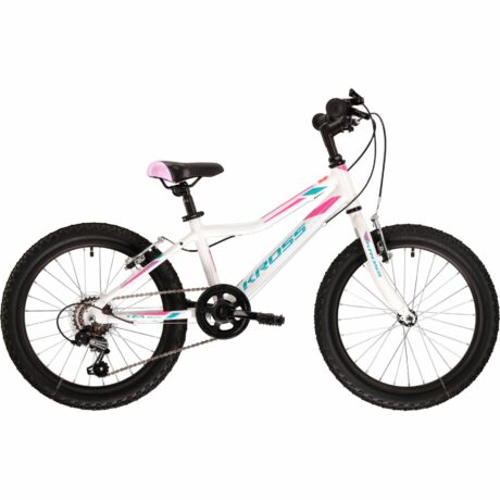 Bicicletă Kross Lea Mini 1.0 20" White Blue Pink