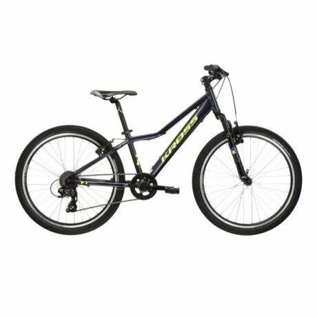 Bicicletă Kross Hexagon JR 1.0 24" Navy Blue Yellow 2024