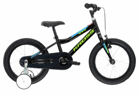 Bicicletă Kross Racer 3.0 16" Black Grey Blue