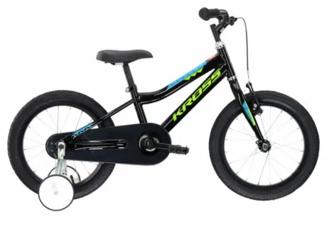 Bicicletă Kross Racer 3.0 16" Black Grey Blue