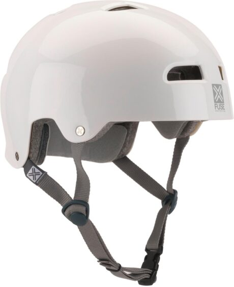 Cască BMX/Park Fuse Alpha Glossy White