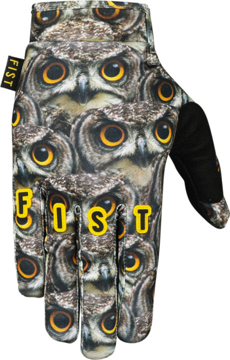 Mănuși Freeride FIST Owls That Black Yellow