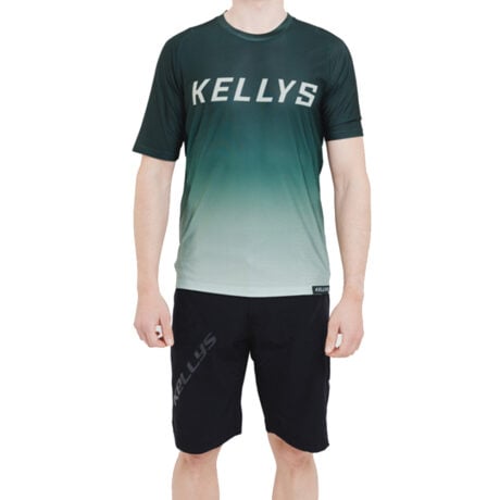 Tricou Ciclist Kellys Tyrion II Green Short Sleeve
