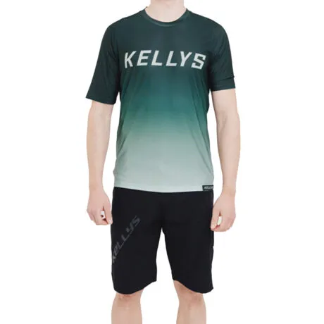 Tricou Ciclist Kellys Tyrion II Green Short Sleeve