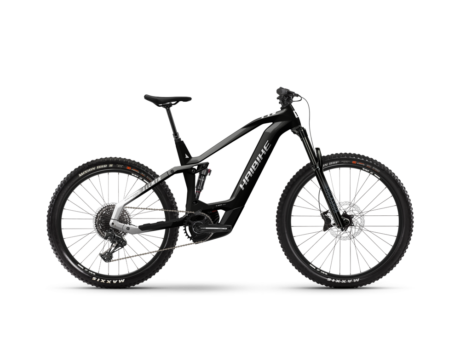 Bicicletă Ebike Haibike Allmtn 8 CF i750Wh 12-G SX Eagle Gloss Black White