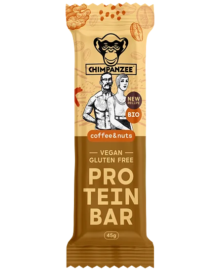 Baton proteine Chimpanzee Vegan Coffee & Nuts 40g