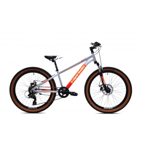 Bicicletă Capriolo LC24 Grey Orange Aluminium