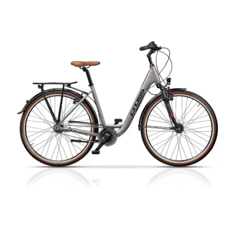 Bicicletă Cross Citerra Lady LS City Matte Grey