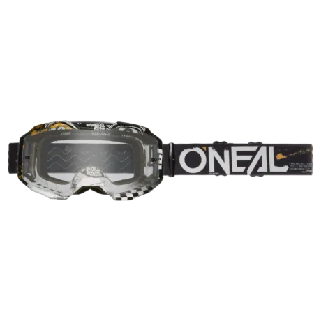 Ochelari Goggle O`neal Attack V.24 Black White Clear