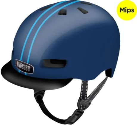 Cască bicicletă Nuttcase Street MIPS Gloss Ocean Stripe