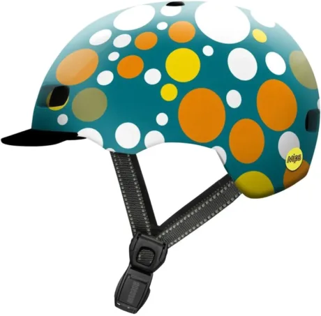 Cască bicicletă Nuttcase Street MIPS Gloss Polka Face